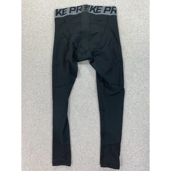 Nike‎ Pro Compression Full Length Athletic Base Layer (Men's Large) Black - Picture 15 of 15